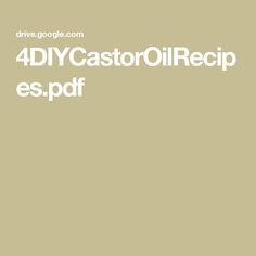 4DIYCastorOilRecipes.pdf Healing Prayers, Diy Essentials, Diy Essential Oils, Prayers For Healing, Essential Oils, Healing