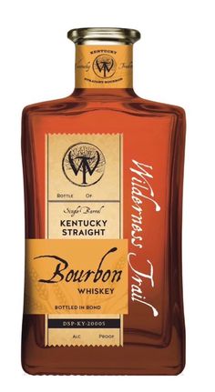 a bottle of kentucky straight bourbon whiskey