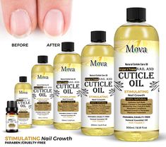 Revitalize your nails with MOVA Nail Cuticle Oil, the maximum strength formula for healthy nails. Say goodbye to dry and cracked cuticles with this nourishing oil that is perfect for achieving strong and healthy-looking nails. Best Oil For Nails And Cuticles, Nail Cuticle Oil, Vitamin E Capsules, Cuticle Care, Damaged Nails, Nail Oil, Nail Growth, Nail Cuticle, Oil Moisturizer