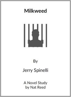 the cover of milkweedd by jerry spinieli, with an image of a man