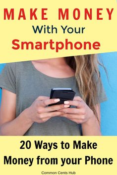 Making money with your smartphone is a great way to work from home. Make Money On Your Phone, Make Money From Your Phone, Best Ways To Make Money, Single Parents, Out Of Debt, Best Small Business Ideas, High Paying Jobs