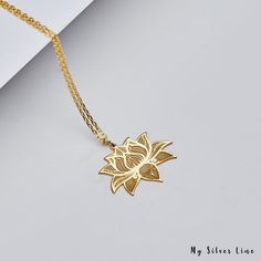 Gold Jhumkas, Pet Memorial Necklace, Lotus Flower Necklace, Lotus Necklace, Lotus Jewelry, Books And Art, Lotus Pendant, Pretty Jewelry Necklaces, Pretty Accessories