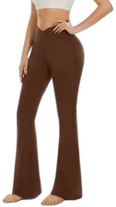 Brown Full Length Activewear, Brown Full Length Sports Pants, Brown Full Length Pants For Sports, High Stretch Full Length Brown Yoga Pants, Brown Full-length Sports Pants, Brown High Stretch Full Length Yoga Pants, Brown Stretch Workout Pants, Brown Stretch Full-length Yoga Pants, Stretch Workout Pants In Brown