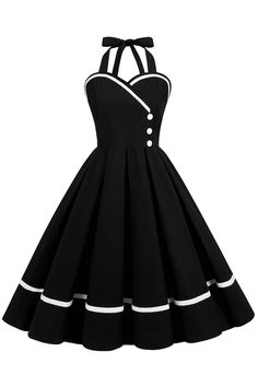 Opt for this Vintage V-Neck Pin Up Dress from the 50s!

 The pleated strapless cotton Pin Up evening dress is an elegant and vintage piece that embodies the charm of the 50s. With its V-neck , this model will delight lovers of retro style. Its close-fitting cut and flowing pleats will bring a refined romantic touch to your look. Enhance your figure with this unique outfit for a most glamorous effect! 

 ✂ DRESS DETAILS



 Pin-Up Dress

 Hand washable

 Sleeveless




 Material: Polyester




 Collar type: V-neck



 Free Shipping 




 ✂ SIZE GUIDE

 For this Vintage 50s V-Neck Pin Up Dress, our seamstress advises you to take your usual size.

 If necessary, refer to this table corresponding to the dimensions (in cm) of this dress: 







 Size

 Bust

 Waist size

 Length Vestidos Pin Up, Halter Party Dress, 50s Pinup, Vintage Wedding Party, Chique Outfit, Lovely Partner, Robes Vintage, Party Dress Sale, Dress Occasion