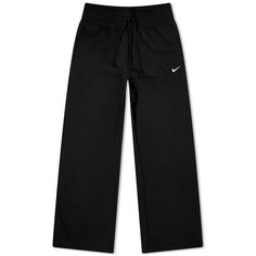 Buy Nike Phoenix Fleece Wide Pant - Black & Sail from END. (US) - only $55. Fast shipping on latest Nike Nike Phoenix Fleece, Nike Apparel, Dope Outfits For Guys, Tracksuit Pants, Nike Sweatpants, Pants Large, Black Joggers, Wide Pants, Dope Outfits