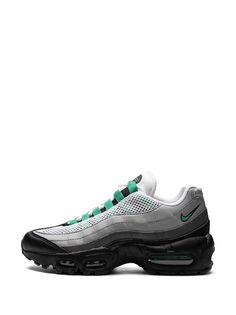 Custom Green Sneakers With Air Max For Streetwear, Air Max 95 Poster, Nike Air Max 95 Black, Air Max 95 Neon, Nike Airmax 95 Animal Print, Green Sneakers, Air Max 95, Nike Air Max 95, Sneakers Grey