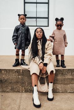 "These Are My Girls" by Stocksy Contributor "Sweenshots & Shaymone" City Photoshoot, Moms Photography, Family Photoshoot Poses, Casual Luxe, Future Lifestyle, Family Posing, Family Fashion, Birthday Photoshoot