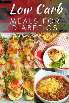 low carb meals for diabetics