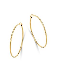 Moon & Meadow 14K Yellow Gold Small Classic Hoop Earrings - 100% Exclusive Delicate Small Hoop Yellow Gold Earrings, Everyday Small Hoop Yellow Jewelry, Luxury Small Hoop Gold-tone Jewelry, Single Yellow Small Hoop Earring, Gold-tone Hardware Small Hoop Earrings, Anniversary Jewelry, Exclusive Jewelry, Gold Earrings, Gold Bracelet