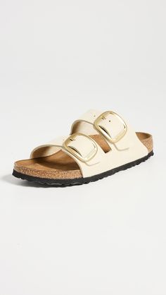 Birkenstock Arizona Big Buckle Sandals | Shopbop Classic Slide Sandals With Buckle Closure, Classic Sandals With Buckle Closure And Round Toe, Classic Flat Slides With Buckle Closure, Classic Footbed Sandals With Buckle Closure, Classic Footbed Sandals With Tang Buckle And Round Toe, Classic Open Toe Footbed Sandals With Tang Buckle, Classic Double Strap Footbed Sandals With Buckle, Classic Beach Slides With Buckle Closure, Classic Double Strap Leather Footbed Sandals