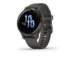 Garmin Venu 2S, Smaller-Sized GPS Smartwatch with Advanced Health Monitoring and Fitness Features, Slate Bezel with Graphite Case and Silicone Band, (010-02429-70) Running Challenge, Apple Smartphone, Garmin Forerunner, Orchid Purple, For You Song