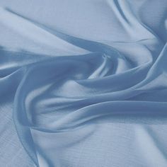 the blue fabric is very soft and smooth