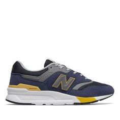 Add a retro sneaker style to you rotation with the New Balance Classics? 997H. Size: Men 8.  Color: Blue.  Gender: male.  Age Group: adult. New Balance Classics, Sneaker Style, Retro Sneakers, New Balance Shoes, Blue Gender, Sneakers Fashion, New Balance, Age Group, Fashion Branding