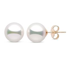 Large Rare Pearls, Akoya Pearl Earrings, Saltwater Pearls, Jewelry Appraisal, White Freshwater Pearl, Pearl Types, Akoya Pearls, Pearl Stud Earrings, Pearl Size