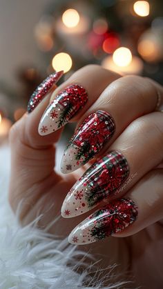 50+ Christmas Nails So Cute, Even Santa Will Be Jealous! 🎄💅 Get holiday-ready with these Christmas Nails that will make your season shine! From classy Christmas Gel Nails to fun Christmas Nails Acrylic, there's a look for every nail lover. 🎅✨ Try Cute Christmas Nails or Christmas Nails Easy if you’re up for a quick, festive DIY. Need some Nagel Inspo? We’ve got you covered with stylish Xmas Nails and Nail Art Noel to make Her Nails stand out. Go bold with Red Christmas Nails or add some sweet... Nail Desi, Nails Easy