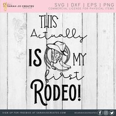 this actually is my rodeo svg file