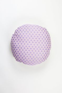 Archive New York Comalapa Circle Pillow - Lilac Archive New York Lilac Pillow, Lavender Circle, Lilac Decor, Dyed Pillows, Guatemalan Textiles, Group Of Women, Light Lavender, Hand Woven Textiles, Colorful Pillows