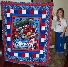 Avengers Quilt, Girl Strollers, Quilt Board