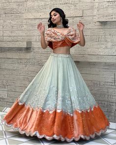 Lehenga Saree Design, Function Dresses, Trendy Outfits Indian, Indian Outfits Lehenga, Wedding Lehenga Designs, Lehenga Designs Simple, Fashionable Saree Blouse Designs, Choli Designs, Indian Dresses Traditional