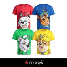 in stock Paw Patrol Party Supplies, Paw Patrol Marshall, Marshall Paw Patrol, Chase Paw Patrol, Paw Patrol Nickelodeon, Fun Adventure, Kids Clothes Boys, Solve Problems, Graphic Tee Shirt