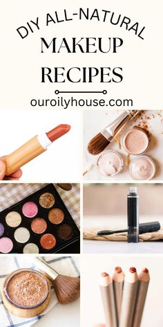 Making your own DIY makeup is easy, enjoyable, and far better for your skin than anything you can buy in-store. So ditch the chemicals and go for homemade! Take your pick from this collection of DIY makeup recipes and give one a go. Homemade Makeup Products, Homemade Make Up, Diy Makeup Ideas, Homemade Eyeshadow, Natural Makeup Recipes, Diy Makeup Foundation, Homemade Mascara, Makeup Remover Recipe, Diy Natural Makeup