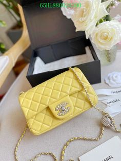 Size: 20cm*14cm It comes with Dust box, Care manual, Tag, and Paper bag. Luxury Yellow Rectangular Box Bag, Luxury Yellow Rectangular Bags, Crossbody Flap Bag With Original Box As Gift, Designer Yellow Square Bag, Designer Yellow Shoulder Bag As Gift, Elegant Yellow Rectangular Flap Bag, Luxury Yellow Clutch Shoulder Bag, Yellow Top Handle Bag As Gift, Luxury Yellow Bags For Gifts