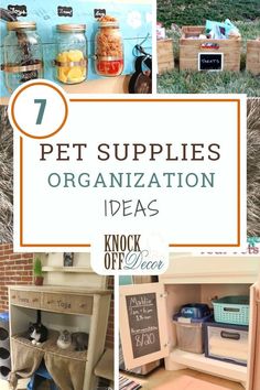 the top ten pet supplies organization ideas