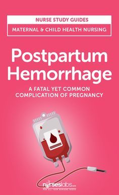 the cover of a book about postpartum hemorrhage, with an image of