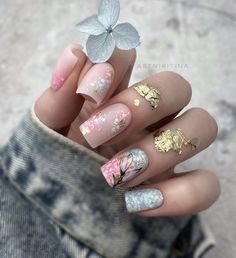 Square Nails Spring, Nails Short Acrylic, Ballerina Nails Shape, Nail Shapes Square, Fruit Nail Art, Square Nail, Square Nail Designs, Summer Toe Nails, Short Square Nails