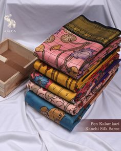 ✨ Dive into the exquisite allure of Pen Kalamkari Kanchi Silk Sarees at ANYA! 🌟

These sarees are a canvas of traditional artistry, blending the richness of Kanchi silk with the finesse of Pen Kalamkari designs. 🎨 Elevate your ethnic elegance effortlessly!

🛍️ Explore the collection at www.anyaonline.in | Worldwide Shipping
📩 DM/WhatsApp at 9677344055 Kalamkari Designs, Saree Collection, The Collection