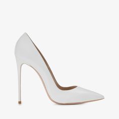 White patent leather pump - Le Silla Luxury Heels, Very High Heels, Jeweled Shoes, Black Patent Leather Pumps, Black Leather Pumps, Cream Shoes, Pumps Heels Stilettos, Black Suede Pumps, White Pumps