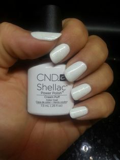 Cnd Cream Puff, Shellac Colours, Nail Shellac, Cnd Colours