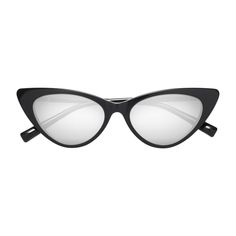 Unisex black cat-eye full-rim sunglasses frames with spring hinges are available in variety of colors to match any outfit. These affordable qualified retro-vintage geek-chic flash mirrored sunglasses include free single-vision prescription silver mirrored lenses with AR and 100% UV protection, a case and a cleaning cloth. These slim acetate cat-eye frames are the perfect accessory to show your fun side while complementing your favorite outfits. The exaggerated shape brings style and playfulness Gradient Brown, Black Cat Eyes, Eye Frames, Cat Eye Frames, Geek Chic, Silver Mirrors, Figure It Out, Prescription Lenses, Cleaning Cloth