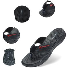 Katie Outdoor Flip Flops By Alpine Swiss Product Features: Rubber Upper, EVA Outsole CASUAL – The Alpine Swiss Katie flip flop sandals are the perfect lightweight indoor or outdoor shoes for casual everyday wear. DESIGN – These flip flop sandals have an easy slip-on entry to quickly slip them on and off. The thong straps are made from durable rubber and lined with felt for a soft feel against your feet. COMFORTABLE – The footbed is made from soft and responsive EVA foam with a ribbed texture to Comfortable Walking Sandals, Walking Tennis Shoes, Clog Slippers, Walking Sandals, Moccasins Slippers, Sport Sandals, House Shoes, Beach Shoes, Eva Foam