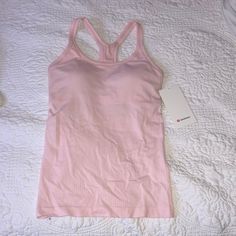 LULULEMON STRAWBERRY MILKSHAKE EBB TO STREET TANK TOP SIZE 6 Ebb To Street Tank Lululemon, Lulu Tank Top Outfit, Strawberry Milkshake Lululemon, Lulu Wishlist, Ebb To Street Tank, Lululemon Ebb To Street