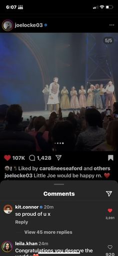 an image of a group of people on stage with the caption's below it