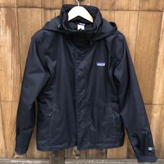 Patagonia Jacket. Size Medium. Armpit Zips, Interior Pocket, Removable Hood. Black Haikou, Patagonia Jacket, Patagonia Jackets, Patagonia Womens, Patagonia, Jackets & Coats, Jackets For Women, Size Medium, Women Shopping