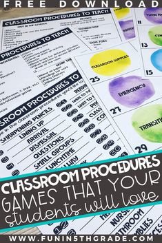 the classroom procedure game that students will love to play in their own homeschool