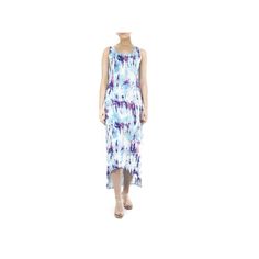 An updated tie-dye pattern and a ladderback detail makes this women's Nina Leonard maxi dress a summertime favorite. An updated tie-dye pattern and a ladderback detail makes this women's Nina Leonard maxi dress a summertime favorite.Finding the perfect fit and size for women's clothing requires basic measurements of your chest, waist, hips and inseam. Use this guide to learn more about sizing and everything Kohl's has to offer in women's fashion. Colorful tie-dye pattern Scooped back with ladder Spring Tie Dye Flowy Maxi Dress, Casual Tie Dye Maxi Dress For Spring, Casual Tie-dye Maxi Dress For Spring, Sleeveless Tie-dye Maxi Dress For Spring, Bohemian Tie Dye Maxi Dress For Spring, Casual Tie Dye Maxi Dress For Beach Season, Casual Tie-dye Maxi Dress For Beach Season, Casual Tie Dye Maxi Dress For Vacation, Casual Tie-dye Maxi Dress For Vacation