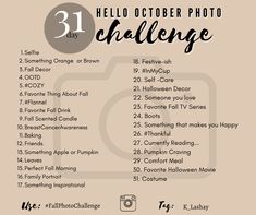 the 31 day challenge is here to help you get ready for your upcoming photo shoot