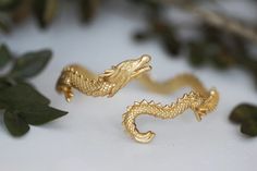 Dragon Bracelet – Avigail Adam Gold Dragon Bracelet, Elven Witch, Dragon Jewellery, Dark Fairies, Fantasy Jewellery, Edgy Bridal, Hidden Knowledge, Dragon Bracelet, Dragon Ring