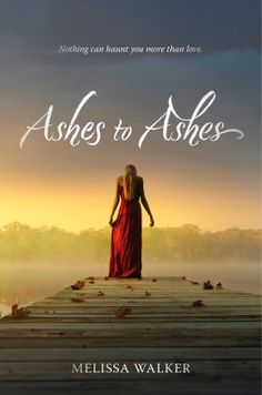 the cover of ashes to ashes, with a woman standing on top of a dock