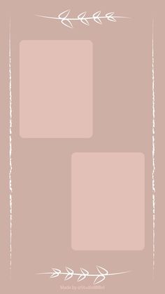 two square frames with arrows in the middle on a light pink background, one is empty