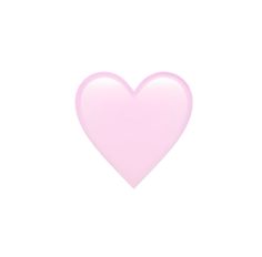 a pink heart shaped object on a white background