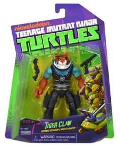 teenage mutant ninjas tiger claw action figure