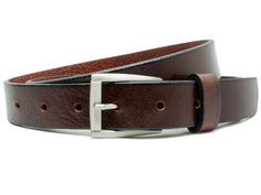 Nickel Free Brown Belt- Avery by Nickel Smart™ - classic style, no nickel Style Black Women, Womens Black Belt, Casual Leather Belt, Bday Wishlist, Nickel Allergy, Handmade Leather Belt, Cheap Sneakers, Teen Jewelry, Women's Belts