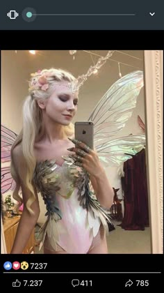 Fairy Costume Ideas, Maria Amanda, Faerie Costume, Fairy Costume Diy, Diy Outfits, Fairy Cosplay, Fairy Halloween Costumes, Fest Outfits, Halloween Costume Outfits