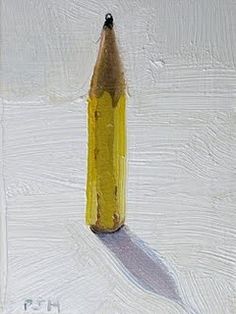 an image of a pencil that is in the snow