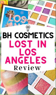 Discover the complete BH Cosmetics Lost in Los Angeles swatches and review - one of the best pastel eyeshadow palettes, perfect BH Cosmetics palette for color lovers and affordable rainbow eyeshadow palette! Bh Cosmetics Eyeshadow Palette, Pastel Eyeshadow Palette, Bh Cosmetics Palette, Pastel Eyeshadow, Rainbow Eyeshadow, Holiday Makeup Looks