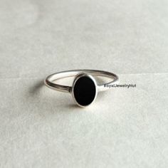 Black Onyx Ring, 925 Solid Sterling Silver Ring, 22k Gold fill, Womens Ring, Onyx Ring, Black Stone Ring, Handmade Ring, Gift RingGemstone details: Shape: OvalStone: OnyxMetal: Solid silverStone Color: BlackAdd this beautiful Ring in your accessories to make you feel unique. This ring have 925 stamp and you will receive a ring like the one in the picture.You can choose any size you want from drop down menu.We Accept Custom Order and Bulk Order Also, Feel free to contact me for any queries regard Everyday Black Sterling Silver Signet Ring, Minimalist Black Sterling Silver Ring, Everyday Black Onyx Rings, Minimalist Black Oval Rings, Black Sterling Silver Stackable Rings As Gift, Black Sterling Silver Stackable Rings For Anniversary, Black Sterling Silver Stackable Rings For Gift, Black Oval Enamel Ring For Anniversary, Black Sterling Silver Stackable Open Rings